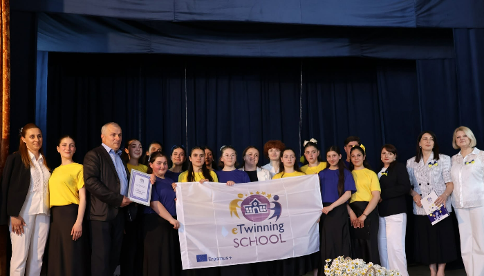 ცუცხვათის საჯარო სკოლას „eTwinning სკოლის“ ნიშანი მიენიჭა