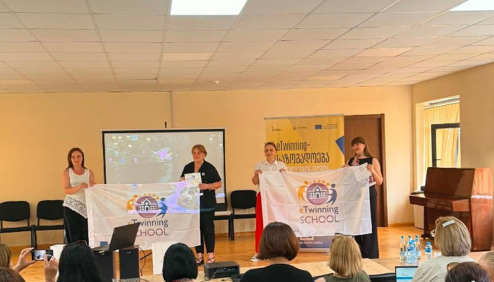 eTwinning-ის სკოლის ნიშნის მქონე სკოლები